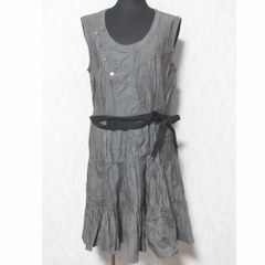 美品 DIESEL ミリタリーノースリーブワンピース グリーン ブラック