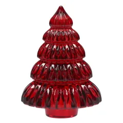 バカラ BACCARAT 置物 オブジェ オーナメント クリスマスオーナメント ノエル クリスタル NOEL RED ENCHANTING FIR 12CM 2815638のサムネイル