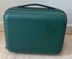 スターバックス ミニキャリーケース グリーン - メルカリ