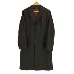 カルーゾ CARUSO イタリア製 千鳥格子ウールチェスターコート メンズ EUR：50 のサムネイル