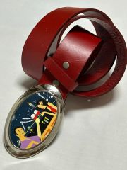 BELVET スタッズベルト ブラック 74〜89cm - メルカリ