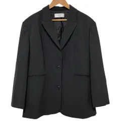 美品 22AW JOSEPH STUDIO ジョゼフストゥディオ ストレッチ シングル テーラードジャケット サイズ4 ブラック レディース 古着 中古 USEDのサムネイル