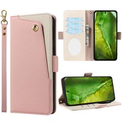 新品 KWATUNG google pixel 8a 用ケース 手帳型 高級PUレザー 繊細な肌触り グーグルピクセル8a 用 ケース 手帳型 ミラー付き ストラップ付き 落下防止 耐衝撃 pixel8A 用カバー カード収納 スタンド機能 軽量 スマホケース