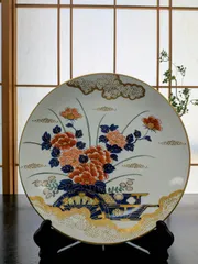 有田焼大皿 哲山作皿のサムネイル