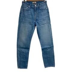 美品 VONDEL フォンデル ストレート デニムパンツ ジーンズ W24 インディゴブルー レディース 古着 中古 USEDのサムネイル