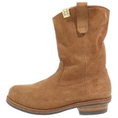 VISVIM (비스빔) 22SS WABANAKI WAITE-FOLK SAND 와바나키 웨이트 포크 샌드 페코스 부츠 브라운 US8.5/26.5cm 0122102002008