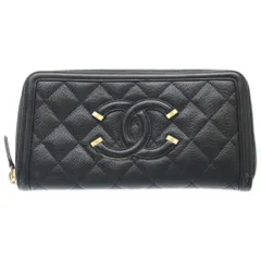 【未使用級美品】CHANEL シャネル CCフィリグリー マトラッセ 長財布 黒 2026年最新】シャネル 長財布 フィリグリーの人気アイテム - メルカリ