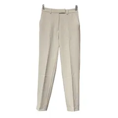 良品 23AW Mila Owen ミラオーウェン 後ろゴムセンタープレステーパードパンツ 09WFP234016 サイズ1 アイボリー レディース 古着 中古 USED