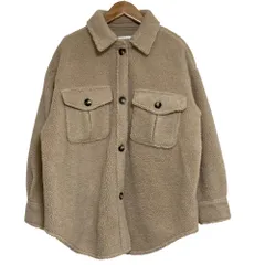 良品 SNIDEL スナイデル フリースジャケット サイズF ベージュ レディース 古着 中古 USEDのサムネイル