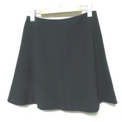 美品 RED VALENTINO レッドヴァレンティノ フレアミニスカート サイズ40 ブラック レディース 古着 中古 USEDのサムネイル