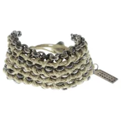 Maison Martin Margiela (メゾンマルタンマルジェラ) Chain Rope Bangle 本人期 チェーン ロープ バングル シルバーのサムネイル