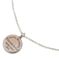 TIFFANY & Co. (ティファニー) リターントゥ ラウンドネックレス シルバーのサムネイル