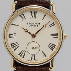 新品 テクノス オートマチック セラミックベゼル 腕時計