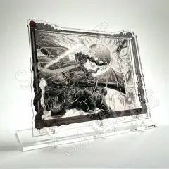 ベルセルク展 展示会 アークス アクリルのジオラマ ガッツ ゾッド