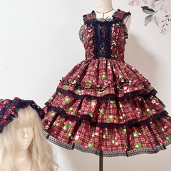 Metamorphose メタモルフォーゼ ギンガムチェリーJSK メタモ - メルカリ