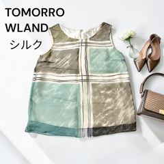 美品 ANAYI アナイ レース ニット ポロシャツ 白 フレンチスリーブ M