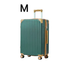 3点限りの限定価格❗新品・未使用品　【単品 ,Mサイズ,ダークグリーン】　ダークグリーン　Mサイズ　RIOU キャリーケース スーツケース レディース 　送料無料(※一部配送先を除く)　※添付画像のミニケースは付いておりませんのサムネイル