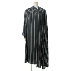 BALENCIAGA バレンシアガ ワンピース サイズ36 アシンメトリー ジャージー生地 ストレッチ ストライプ ブランド古着【中古】20260618/RA9846のサムネイル
