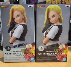 ドラゴンボール GLITTER&GLAMOURS 人造人間18号 ビーデル - メルカリ