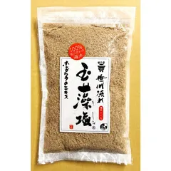 玉藻塩 350g 新潟 笹川流れ 藻塩 海水塩 天然塩 薪炊き 手作り 枝豆 おにぎり 焼き物 うま味のサムネイル
