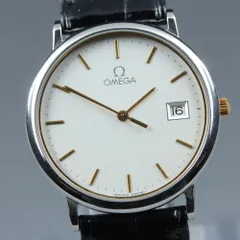 【稼働品】OMEGA デ・ヴィル 196.0312.1 Cal.1430 クオーツ メンズ #17347のサムネイル