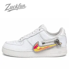 NIKE AIR FORCE 1 LOW WHITE ZIPPER エア フォース 1 ホワイト ジッパー ロー カット ホワイト ピンク 白 レディース ナイキ スニーカー 24.5 cm U08614