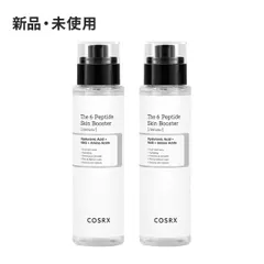 【2個セット】COSRX コスアールエックス ザ 6ペプチド スキンブースターセラム 150ml 韓国コスメ スキンケア 導入美容液【訳あり商品 使用期限間近 外箱不良】のサムネイル