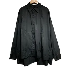 良品 ASTRAET アストラット バックフレアレギュラーカラーシャツ ブラック レディース 古着 中古 USEDのサムネイル