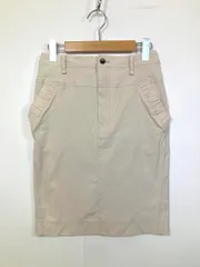 Sov. ソブ 3229021 ひざ丈 タイト スカート size38/ライトベージュ ■■レディースのサムネイル
