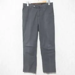 PT01 ピーティーゼロウーノ グレンチェック コットンパンツ SLIM FIT サイズ44 グレー メンズ 古着 中古 USEDのサムネイル