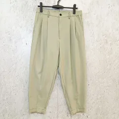THE SHOP TK ザショップティーケー バルーンパンツ ウエストゴム バルーンシルエット ９分丈 ミントグリーン Mサイズ ◎、〇□☆のサムネイル