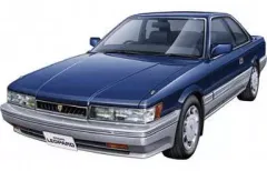 【中古】ミニカー 1/43 NISSAN LEOPARD Ultima (ダークブルーツートン) [W226]のサムネイル