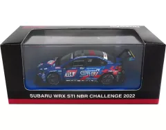 【中古】ミニカー [単品] 1/64 SUBARU WRX STI NBR CHALLENGE 2022 #114(ブルー×シルバー×レッド) 「KYOSHO MINI CAR ＆ BOOK No.17 KYOSHO ONLINE版」 同梱品のサムネイル
