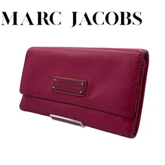 Marc by Marc Jacobs マークバイマークジェイコブス 長財布 レザー ピンク レディース フラップのサムネイル