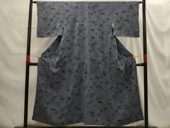 kumippe様［ 小紋/紗 ］ポリエステル　雪輪　鮫小紋　夏着物　薄物　盛夏 kumippe様［ 小紋/紗 ］ポリエステル 雪輪 鮫小紋 夏着物 薄物 盛夏