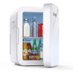 ミニ冷蔵庫 10L 冷温庫 静音 車載 保冷保温 AC/DC対応 ホワイト - メルカリ