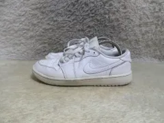 250 NIKE エアジョーダン1 ゴルフシューズ 白 中古 靴のサムネイル
