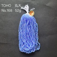 TOHO  丸大ビーズ　糸通し   No.168 水色