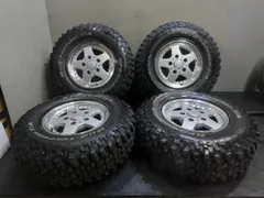 【BF Goodrich Mud-Terrain T/A KM LT265/75R16】スパイクタイヤ【BS CV928 16インチ 9J5HPCD150+45】ランクル100 シグナス等　(KTS526)のサムネイル
