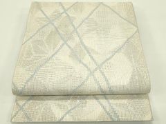 逸品 新品 西陣織八寸名古屋帯 切子模様【かがり仕立付】② - メルカリ