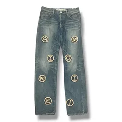 Tu es mon TRESOR アルファベットパールデニムパンツ ジーンズ トゥ エ モン トレゾア AJO3Y-L インディゴ 1 2124A1のサムネイル