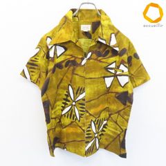 現行美品】orSlow 総柄アロハシャツ オープンカラー 半袖 2 日本製