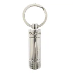 DIOR HOMME ディオールオム オイルシリンダー ケース カラビナ シルバー系【中古】のサムネイル