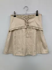 titty&Co. ティティーアンドコー ショート/ミニスカート S ベージュ レディースのサムネイル