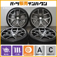 【バリ溝】WALD イリマ I11-C 22in 10.5J +27 PCD114.3 マックストレック 265/30R22 30系 アルファード ヴェルファイア チューナーサイズのサムネイル
