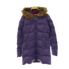 トミーガール tommy girl ダウンコート ジップアップ M パープル /HK ■OSのサムネイル