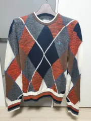 VIVIENNE WESTWOOD アーガイル ウールニット 95 97のサムネイル
