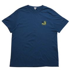 LOEWE アナグラム 刺繍 Tシャツ 紺色 S - メルカリ