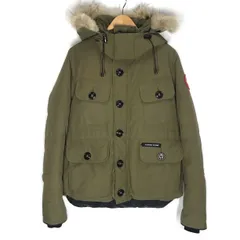 【倉吉店】 中古 CANADA GOOSE | カナダグース ダウンジャケット RUSSELL PARKA ラッセルパーカ 2301JM カーキ サイズ：M 【92】のサムネイル