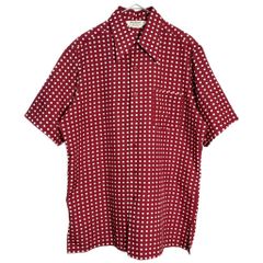 70s TOWNCRAFT JCPenney ドット柄シャツ タウンクラフト - メルカリ